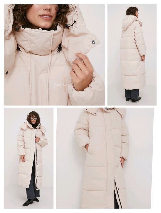 Довга зимова куртка бренд Calvin Klein розмір М