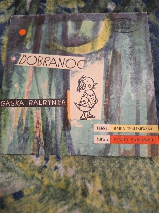 Płyta winylowa Bajka Muzyczna Dobranoc Gąska Balbinka PRL Muza N 0390