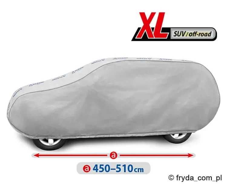 Pokrowiec XL SUV- lekka plandeka z torbą, polska marka
