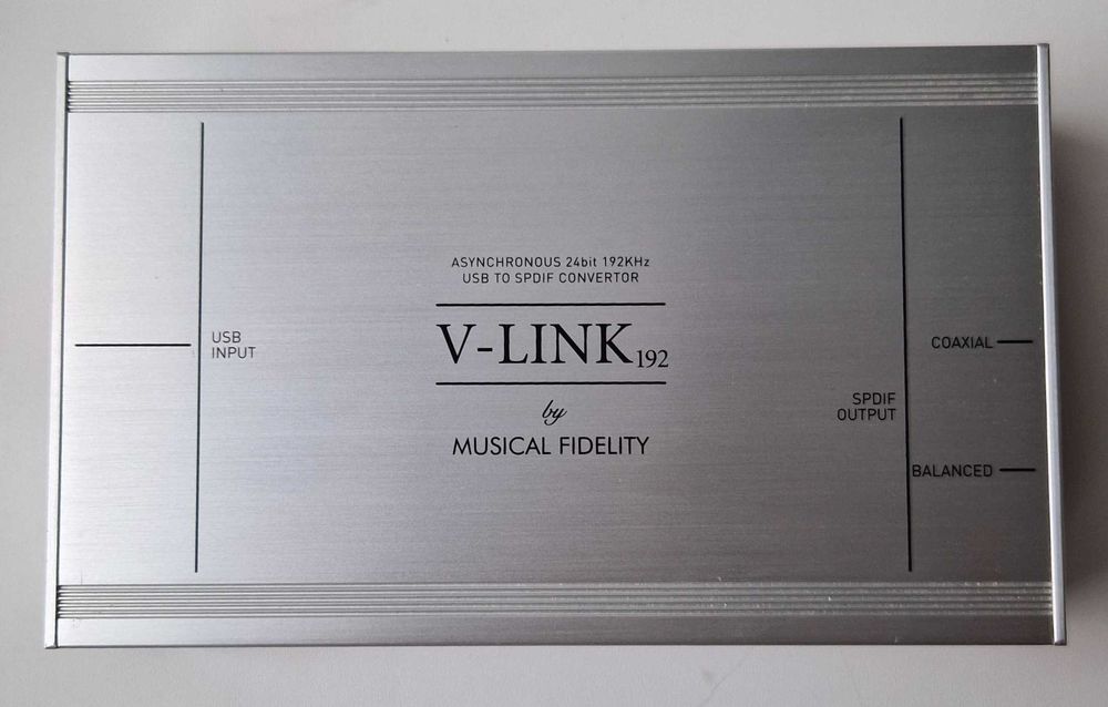 Аудіофільський USB-конвертер Musical Fidelity V-LINK192