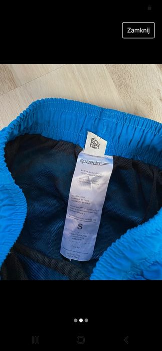 Spodenki speedo niebieskie