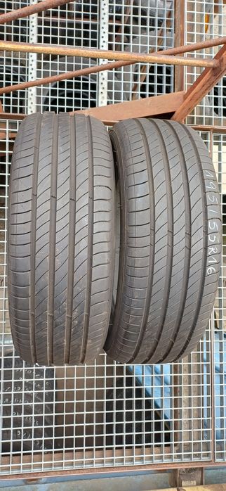 195/55R16 87H MICHELIN , dwie opony letnie DEMO.