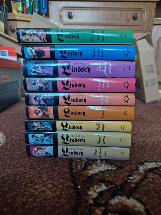 Seria romansów Johanny Lindsey (9 sztuk)