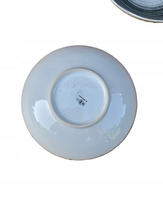 Ipec kolekcja Rustic ceramiczny talerz obiadowy głęboki na zupę 21 cm