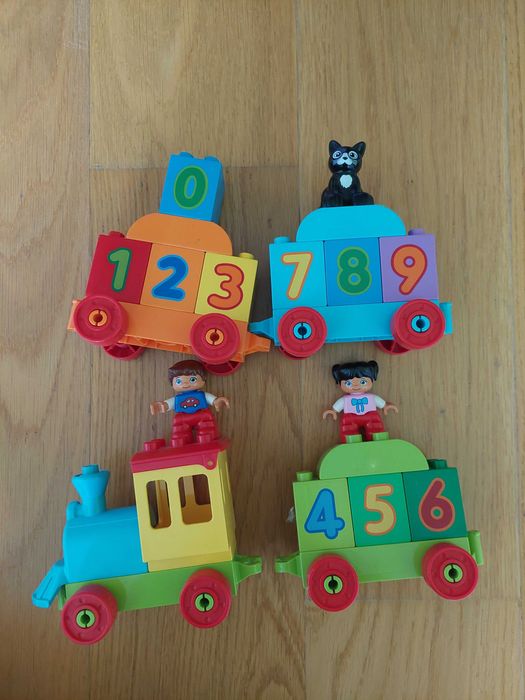 Lego Duplo mix 10858, 10904, 10573 zwierzęta 10847 pociąg