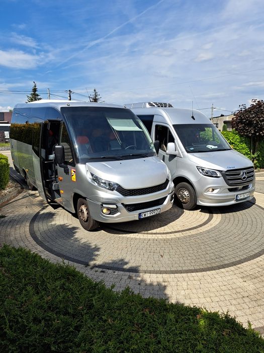 Przewóz osób, wynajem busów od 7-51 os, usługi transportowe