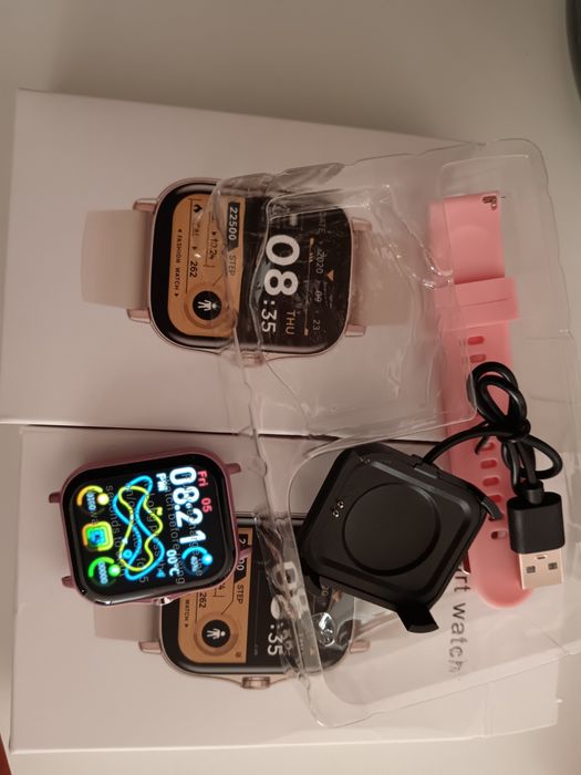 Smartwatch Rosa Novo