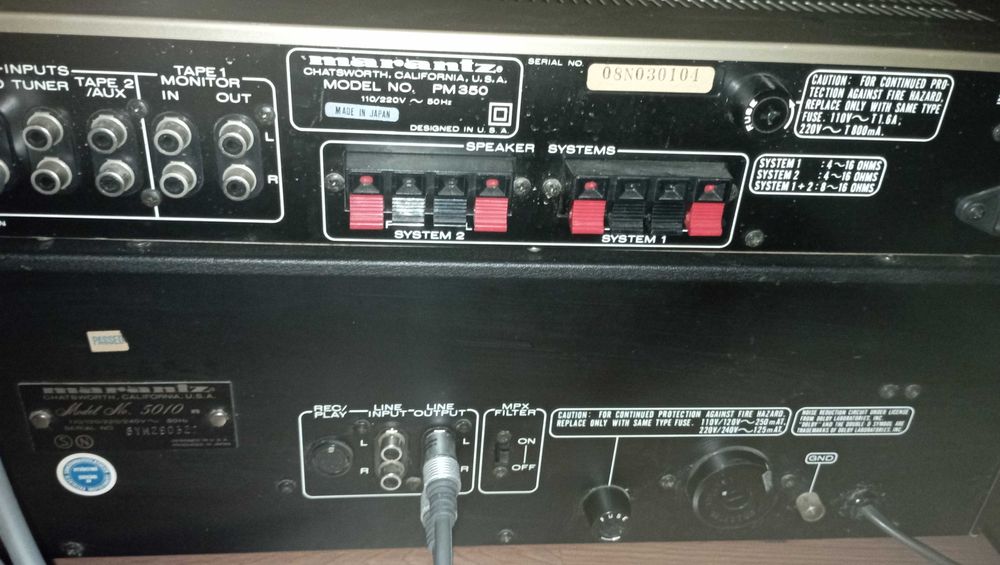 Deck Marantz 5010 amplituner PM 350