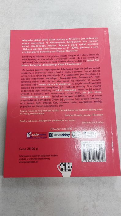 Niedzielny klub filozoficzny. Alexander McCall Smith