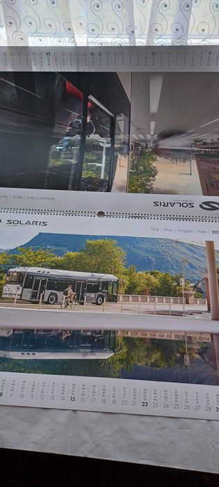 kalendarz autobusy solaris