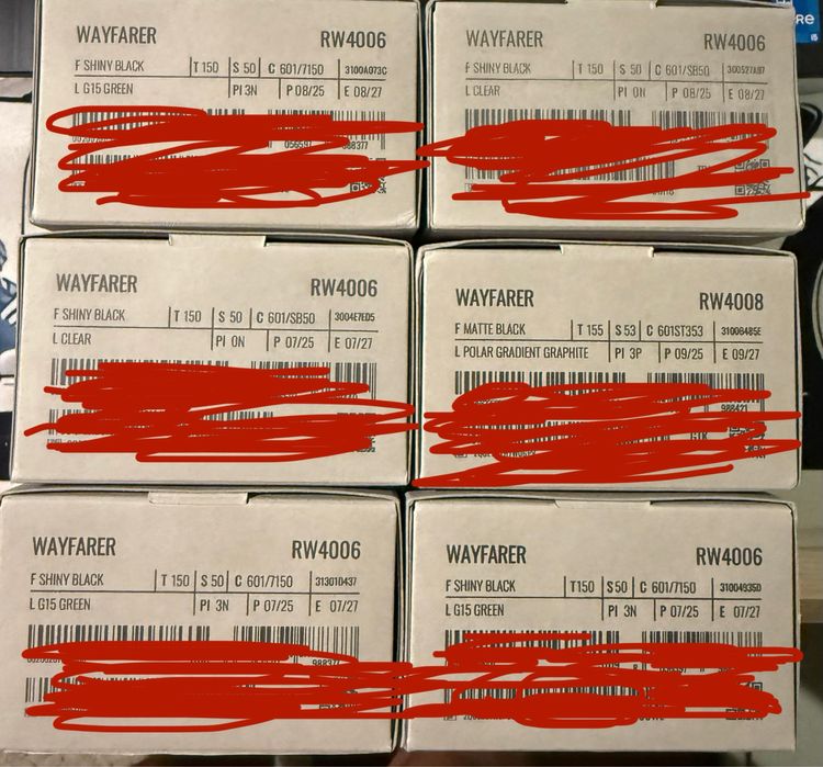 Окуляри Ray ban meta Wayfarer Matte