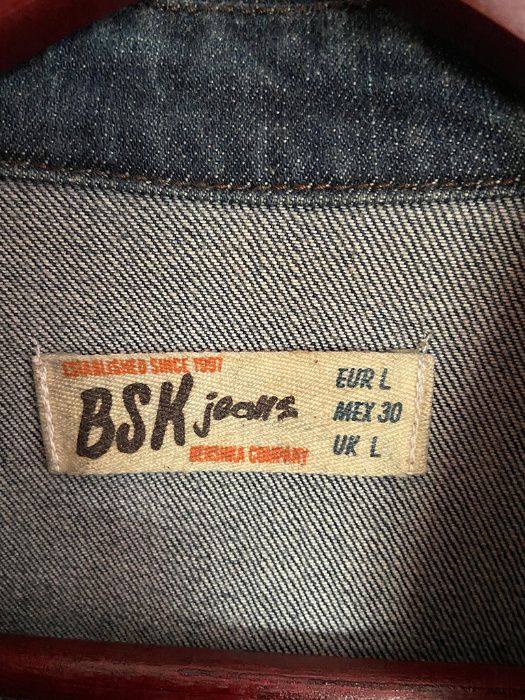 BERSHKA Casaco de ganga