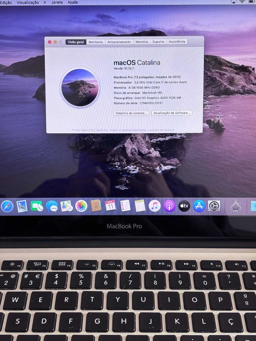 MacBook Pro 13” | 250GB | 2012