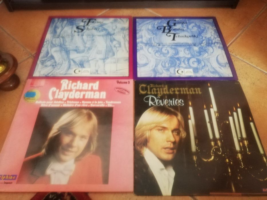 Discos vinil. 18 LPs música variada