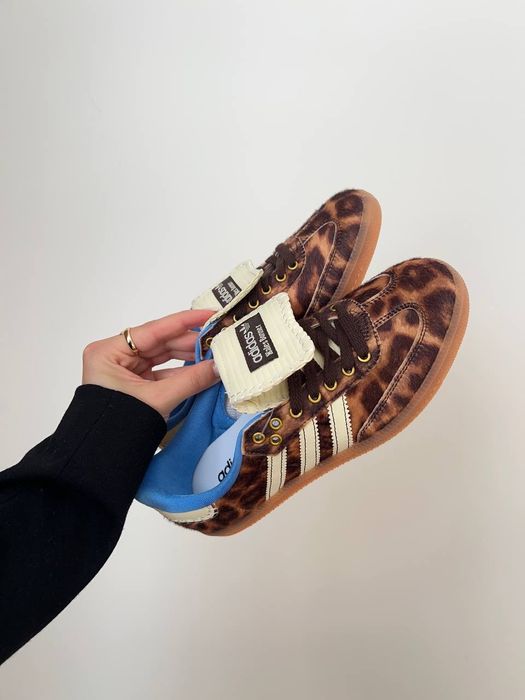 Adidas Samba x Wales Bonner Leopard Pony Hair Жіночі Кросівки Адідас