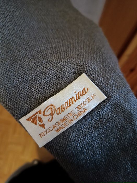 Szal kaszmirowy jedwabny Paszmina