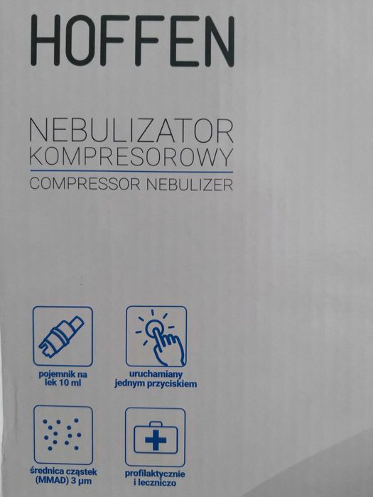 OKAZJA Nebulizator kompresorowy inhalator + akcesoria Wysyłam