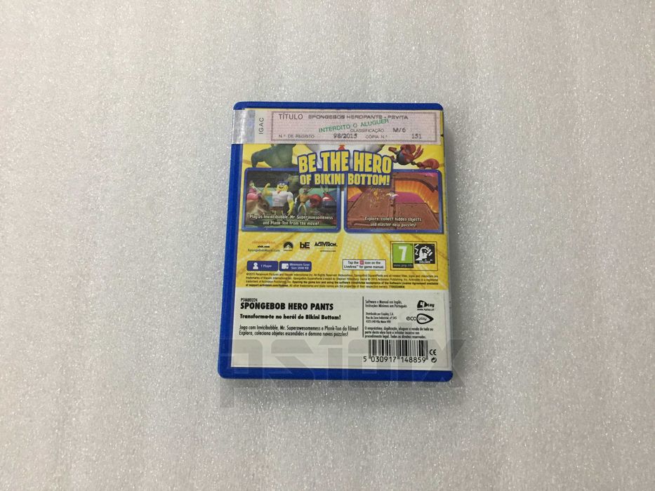 SpongeBob Hero Pants playstation ps vita