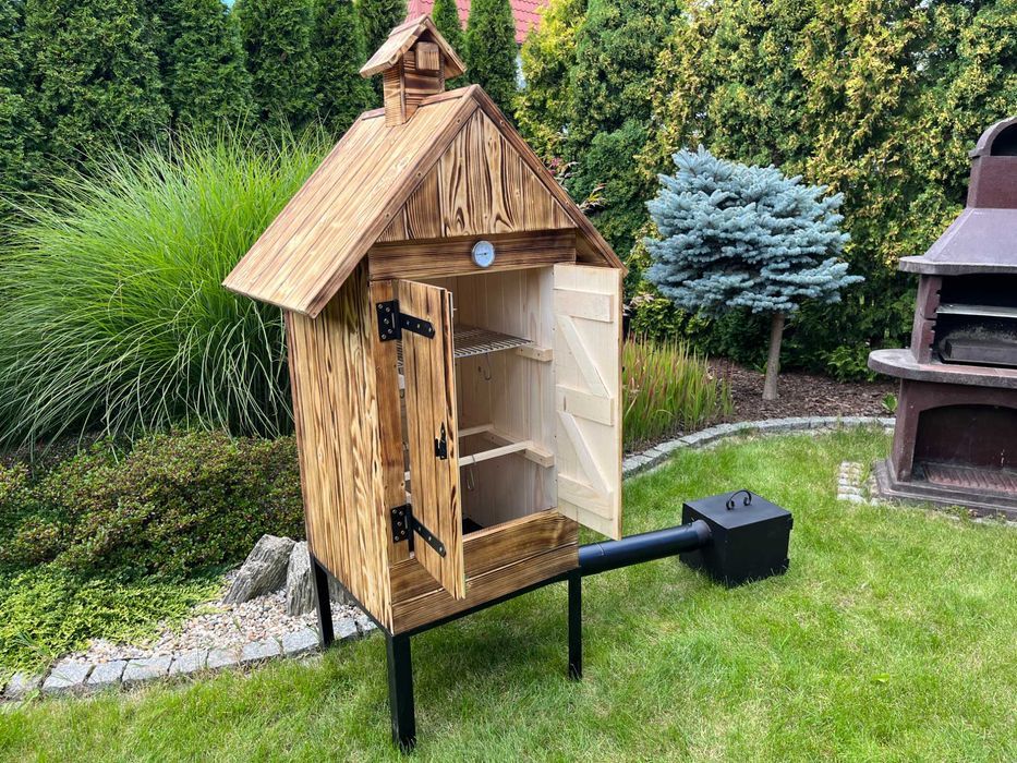 Wędzarnia ogrodowa drewniana TOKO