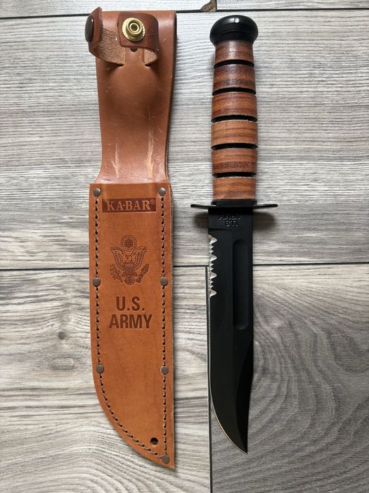 Nóż Ka-Bar Army The Legend Serrated 1219