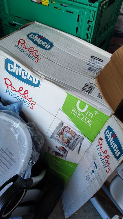 Chicco cadeira papa polly progres5 cherry424184425554257924