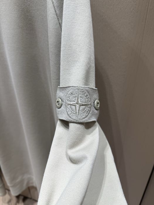 Stone island Ghost piece beige sweatshirt