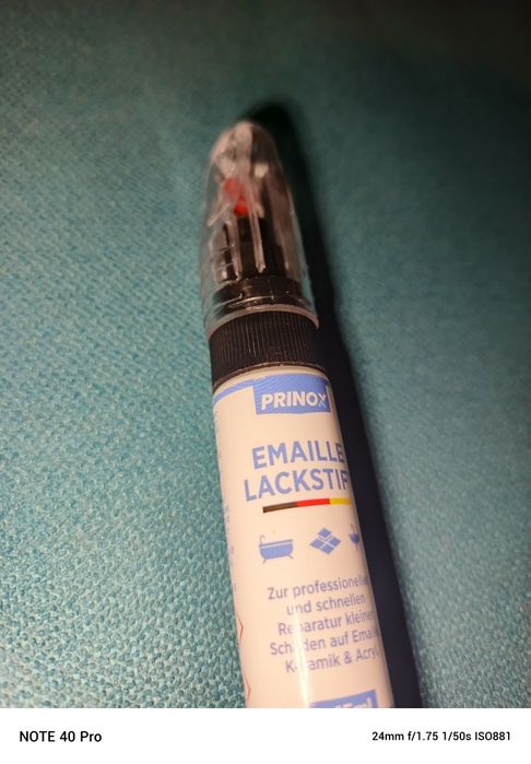 Sztyft naprawczy do emalii Prinox 15 ml biały