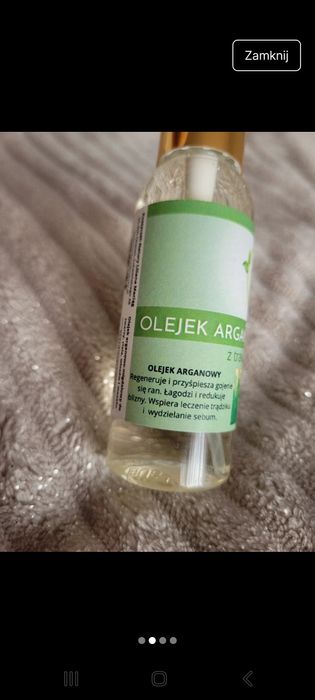 Olejek arganowo migdałowy z trawą cytrynową 50ml
