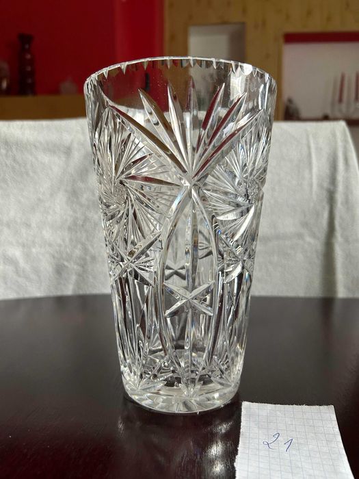 Kryształowy wazon 20 cm