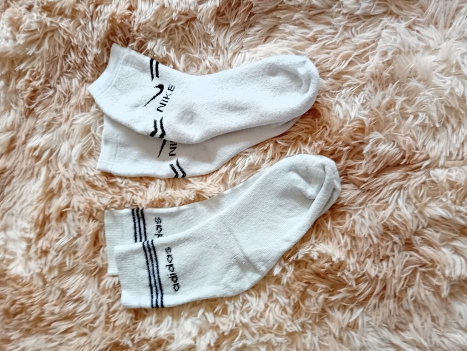 Skarpetki białe adidas Nike