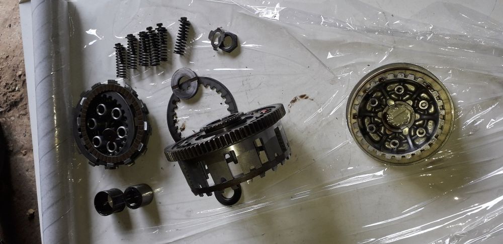 Yamaha r6 rj03 sprzeglo kosz komplet