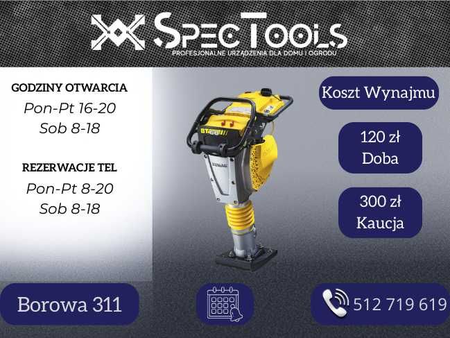 Bomag bt 60 Skoczek Wynajem