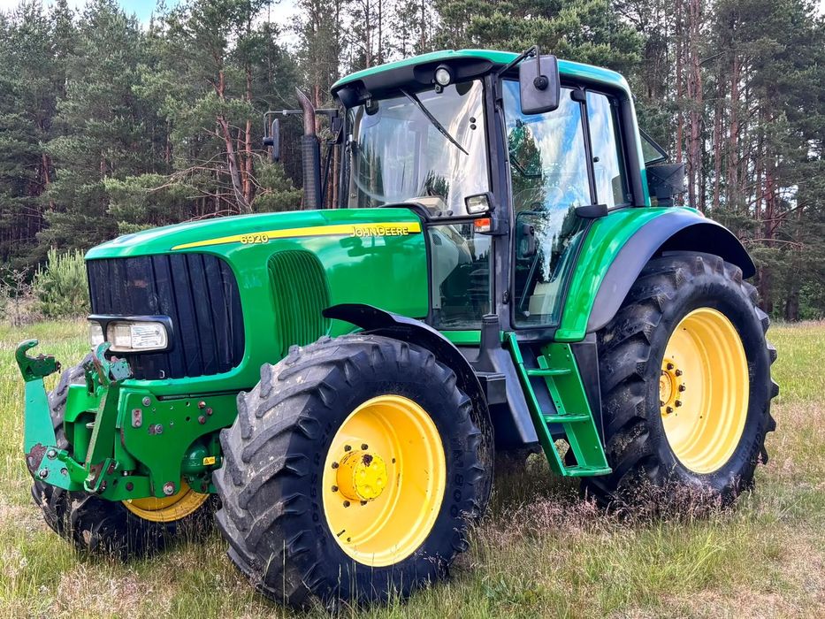 John Deere  6820 klima tuz mieka oś Pneumatyka zwykła pompa