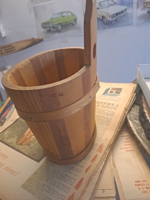 Ceber,pojemnik drewniany