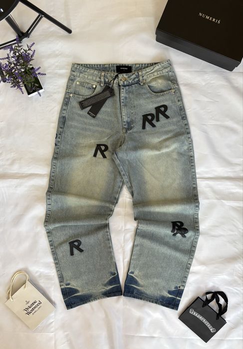 Джинси Represent Репрезент Топ Jeans Голубі Осінь Школа