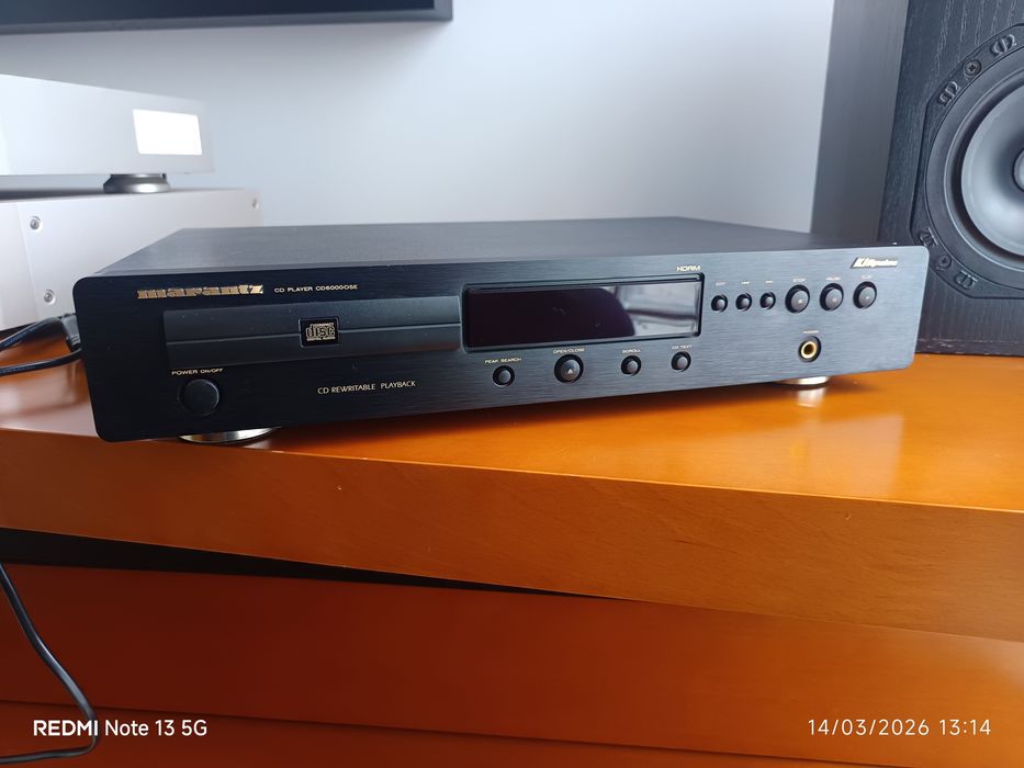 Leitor de cd Marantz CD 6000 KI