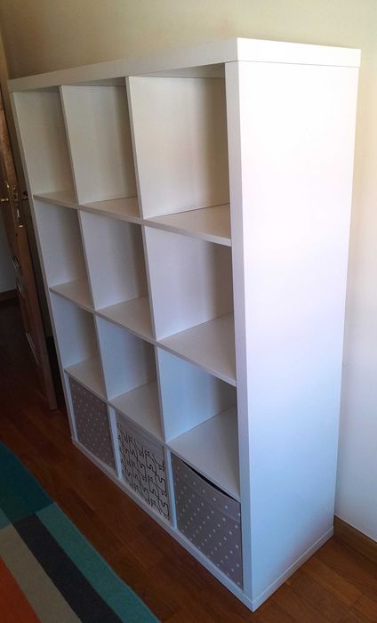 Estante IKEA KALLAX 3x4 em ótimo estado