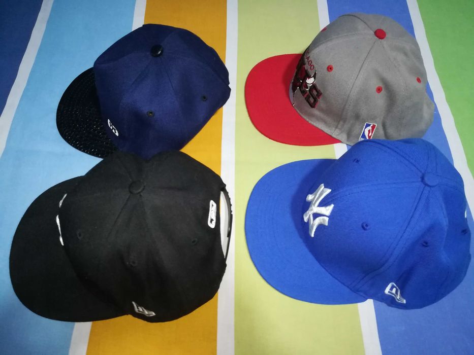 Conjunto de 4 Bonés / Snapback