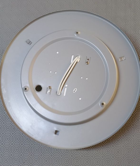 Plafond de teto redondo em vidro fosco