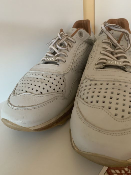 Шіряні чоловічі кросівки Cetti