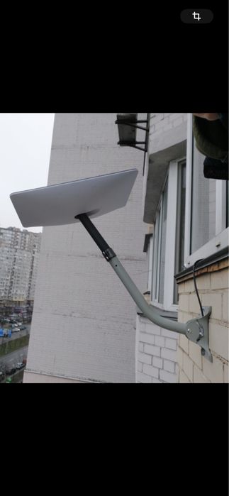 Кронштейн кріплення Starlink настінний з виносом / МОНТАЖ СТАРЛІНК