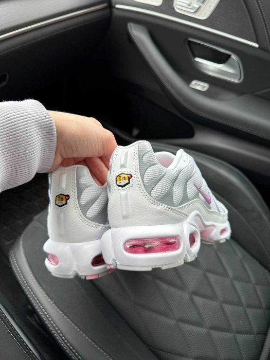 ‼️Кросівки Nike Air Max TN Plus White Grey Pink
