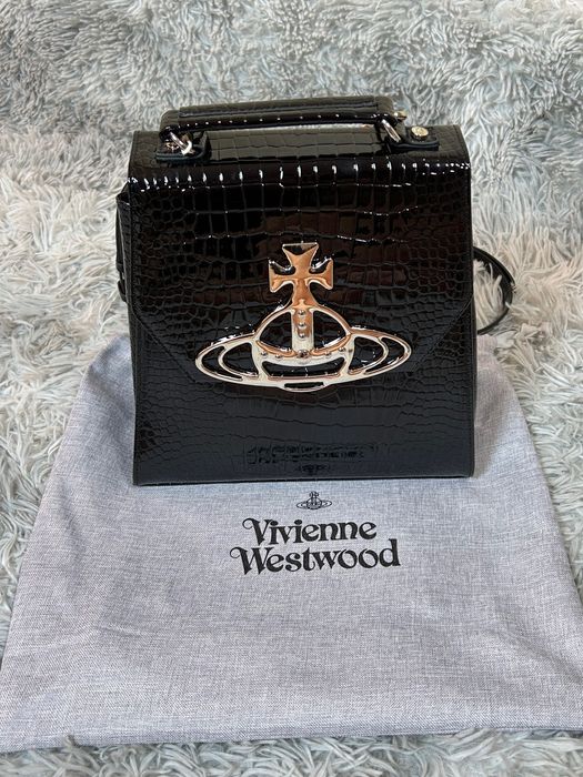 Сумка - рюкзак Vivienne Westwood Betty Crocodile