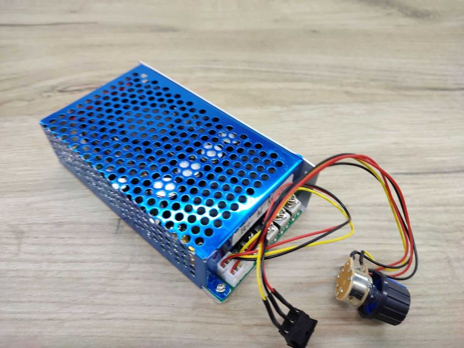 ШИМ регулятор оборотов 5 - 50 вольт 100А в корпусе