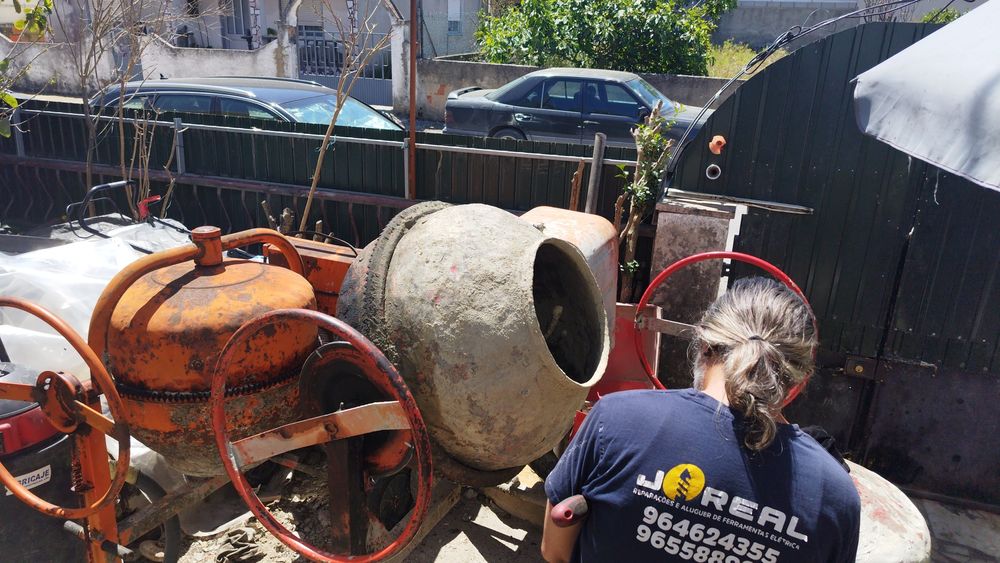 Betoneiras Reparação