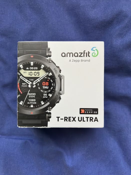 Смарт-годинник Amazfit T-Rex Ultra Abyss Black.