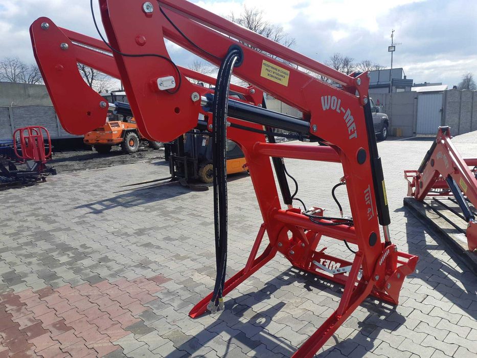 Ładowacz czołowy TUR 4 1500kg udźwigu transport montaż