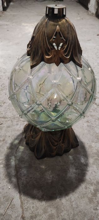 Znicz szklany okrągły