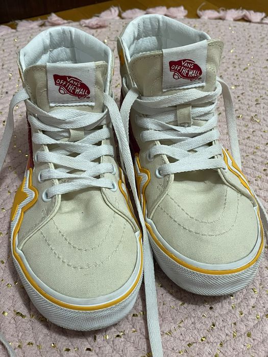 Tenis infantil vans sk8-Hi Rainbown - tam 33