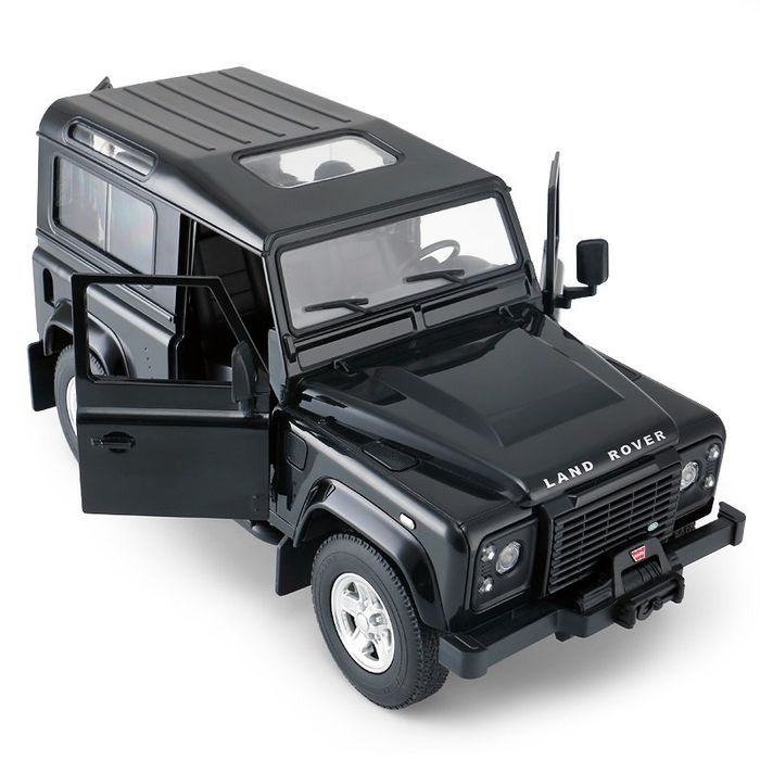 Autko R/C Land Rover Defender RASTAR Czarny Auto zdlanie sterowane